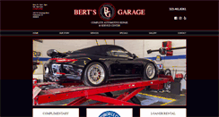 Desktop Screenshot of bertsgarage.com